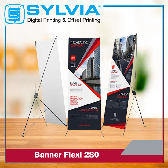 X-Banner Luster Ukuran 60X160