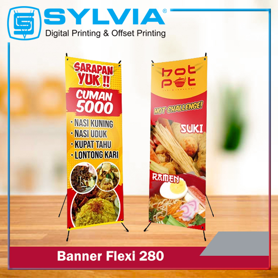 X-Banner Luster Ukuran 60X160