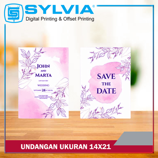  Undangan Ukuran 14X21