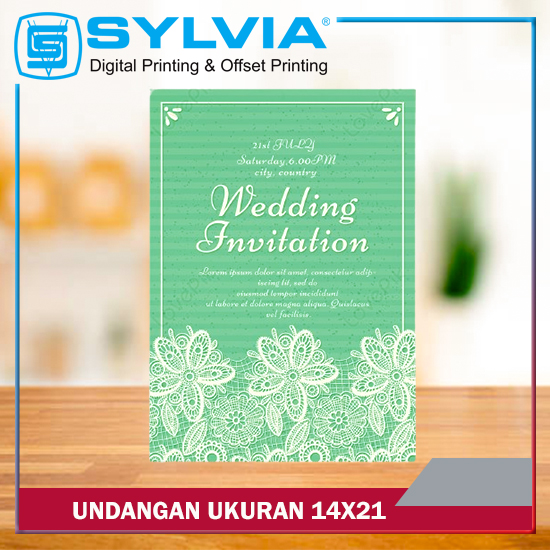 Undangan Ukuran 14X21