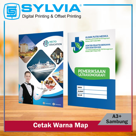 Cetak Warna Map A3+ Sambung