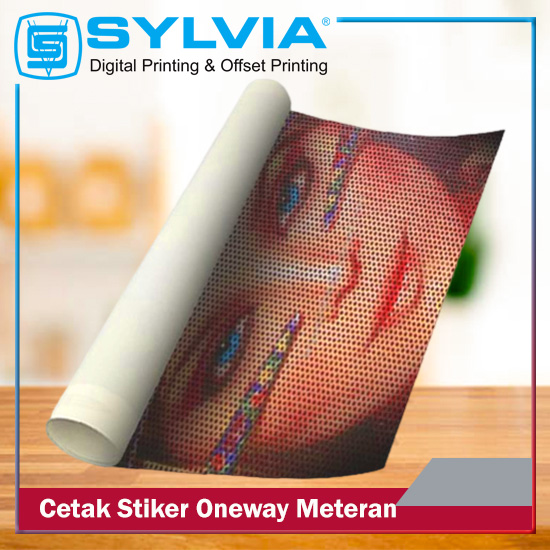 Stiker Oneway Meteran
