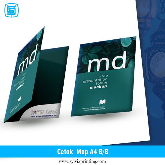 Cetak  Map A4 B/B