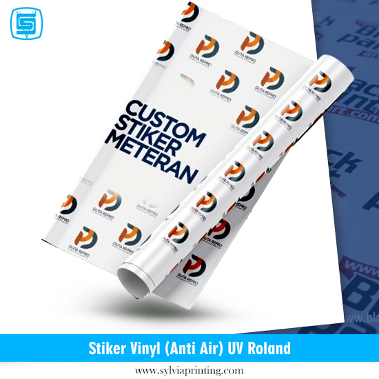 Stiker Vinyl Meteran (Anti Air) UV Roland