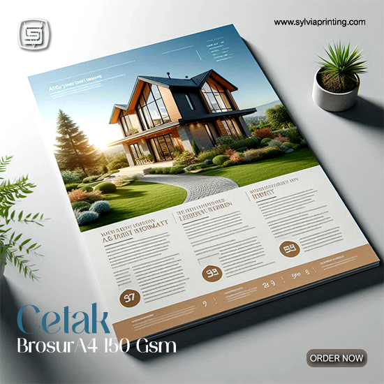 Brosur  Flyer A4 150Gsm
