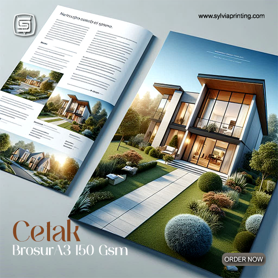 Brosur Flyer A3 150Gsm