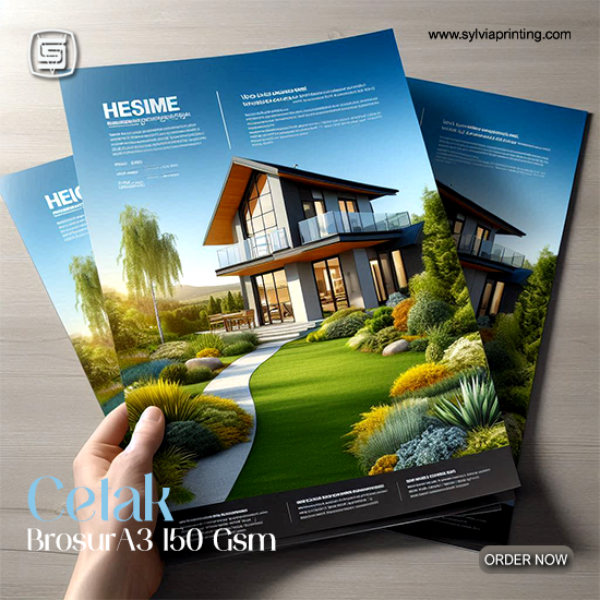 Brosur Flyer A3 150Gsm