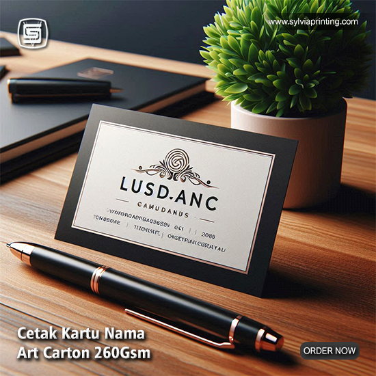 Kartu Nama Art Carton 260 Gsm