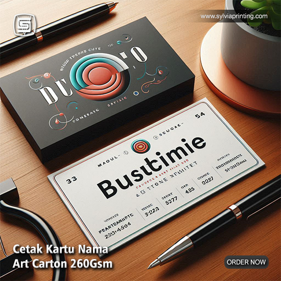 Kartu Nama Art Carton 260 Gsm