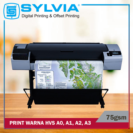 Print A1 Warna HVS 75gsm 