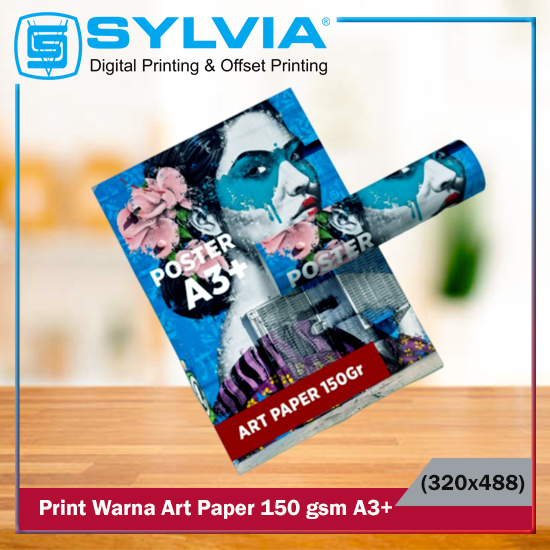 Print Warna Art Paper 150 gsm A3+ (320x488)